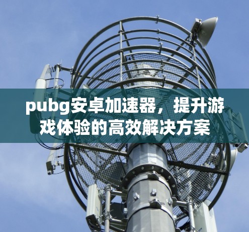 pubg安卓加速器，提升游戏体验的高效解决方案
