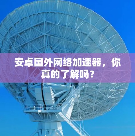 安卓国外网络加速器,你真的了解吗? 安卓国外网络加速器,你真的了解吗?