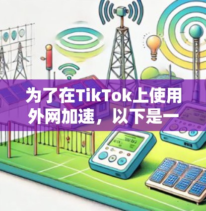 为了在TikTok上使用外网加速，以下是一步步的解决方案