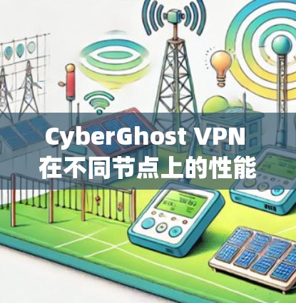 CyberGhost VPN 在不同节点上的性能排行