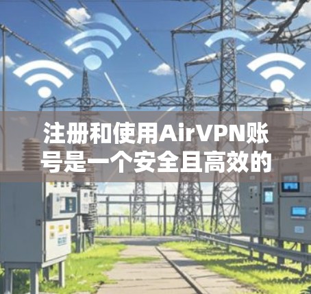 注册和使用AirVPN账号是一个安全且高效的方式，以下是详细的步骤说明