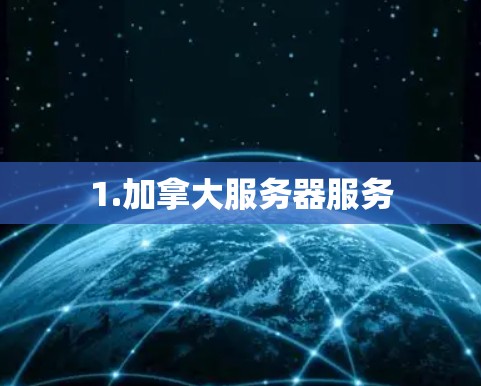 1.加拿大服务器服务