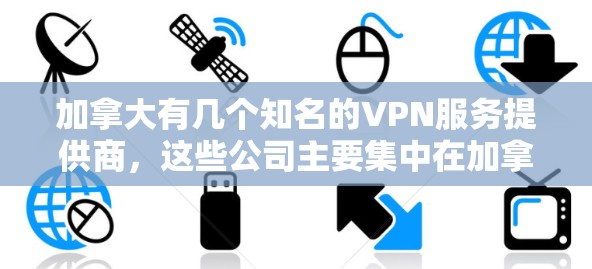 加拿大有几个知名的VPN服务提供商，这些公司主要集中在加拿大，比如H2O、Stream、Omniverse、StreamDirect等。这些公司提供VPN服务，允许用户在加拿大地区访问全球的网络资源