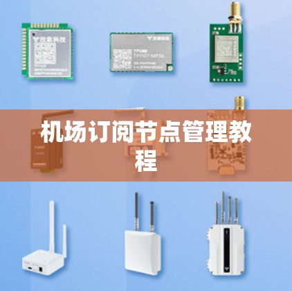 机场订阅节点管理教程