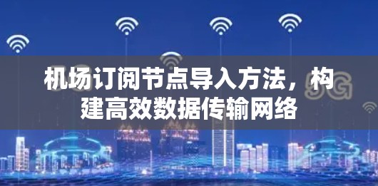机场订阅节点导入方法，构建高效数据传输网络