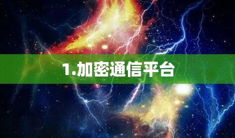 1.加密通信平台 1.加密通信平台